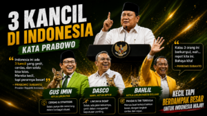 Prabowo Berkelakar Soal “3 Kancil”, Sebut Cak Imin, Dasco, dan Bahlil Tokoh Politik Cerdik