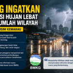 BMKG Ingatkan Potensi Hujan Lebat di Sejumlah Wilayah Meski Musim Kemarau